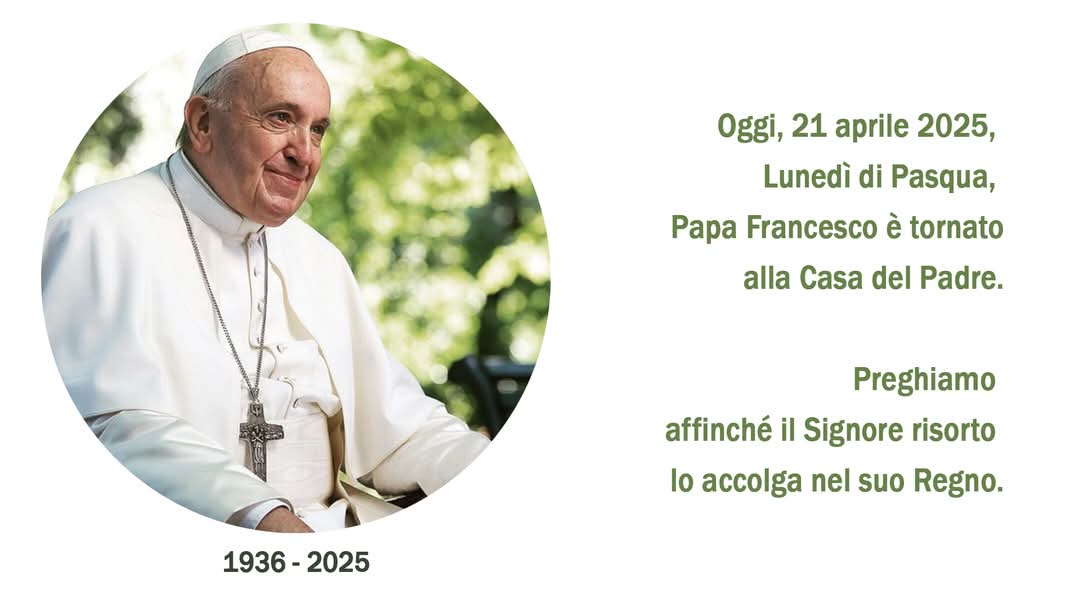 Scopri di più sull'articolo CIOFS  – 12 ANNI DI SPLENDIDI RICORDI DI UN GRANDE PAPA CHIAMATO FRANCESCO